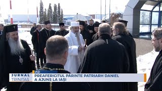 Preafericitul Părinte Patriarh Daniel a ajuns la Iași [upl. by Savdeep63]