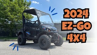 2024 EZGO Express 4x4 72 Volt  Dean Team Golf Carts [upl. by Ecyle]