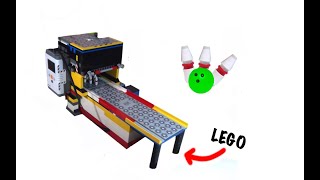 I Built a Working LEGO Bowling Alley [upl. by Nealey]