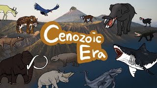 Cenozoic era animals  What kind of animals lived after dinosaurs   Kids Draw [upl. by Eybbob]