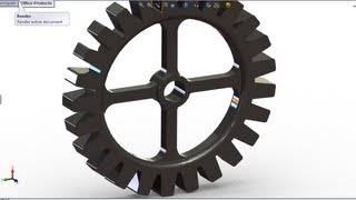 3 SolidWorks GEAR Tutorial Optimized Gear Drawing 80 less weight [upl. by Dumond]