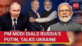 PutinModi Talk Russian President Wishes Modi Success For 2024 Elections I Details [upl. by Chauncey]