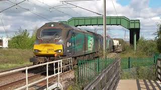 6800468033 6k73 Sellafield  Crewe flasks Sat 27th April 2024 [upl. by Anerahs]