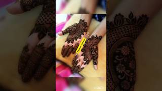 Simple and easy design ❤mehndi shortvideo song trending instagram tiktok ytshorts [upl. by Daphne686]