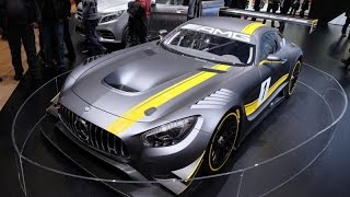 Die Highlights von Mercedes auf dem Automobil Salon in Genf 2015 [upl. by Eicaj]