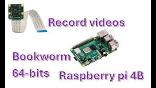 How to record videos with Picamera2 on Raspberry Pi Bookworm Edition [upl. by Mela]