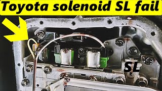 Toyota Transmission Shift Solenoid Replacement [upl. by Etty]