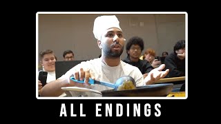 Ding Dong Eat It Up All Endings [upl. by Nnaul]