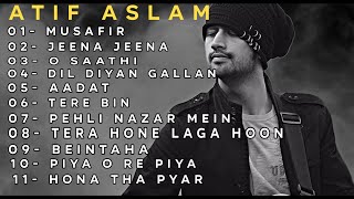 Best Of Atif Aslam  NonStop Jukebox Hits [upl. by Oratnek28]