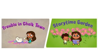 Rosies Rules title Cards Trouble in Chalk Town  Story Time Garden [upl. by Joceline]