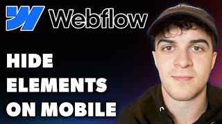 How to Hide Elements on Mobile Webflow Full 2024 Guide [upl. by Eberta74]