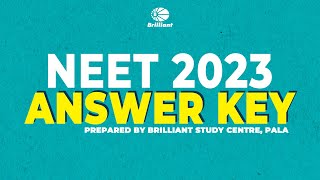 NEET 2023 ANSWER KEY [upl. by Flowers]