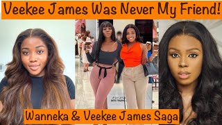 Wanneka Denies Veekee James Says She’s not in Competition With Her [upl. by Fitton159]