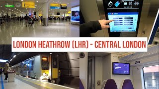 Heathrow Express to Central London the FASTEST way with Heathrow Express [upl. by Ced33]