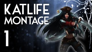 ☾Katlife☽ High Elo Katarina Montage 1 [upl. by Ylicec]