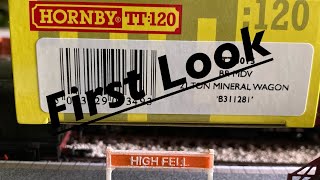 First Look Hornby TT120 21t Mineral Wagons [upl. by Nnyrat731]