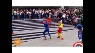 Spider Man SALSA DANCING MEME [upl. by Aryk]