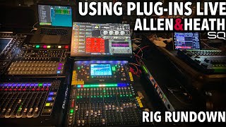 Rig Rundown Dylan Mitrovich  Allen amp Heath SQ5  Dante  LiveProfessor  UAD  Neural DSP Plugins [upl. by Bathesda]