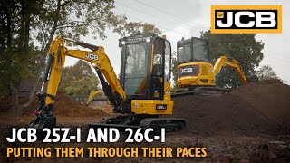 Putting the JCB 25Z1 and 26C1 through its paces [upl. by Esinet]