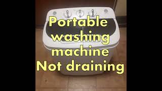 How to repair Portable washing machine [upl. by Eldorado607]