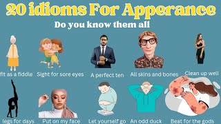 The top 20 idioms for looksDo you Know Them All [upl. by Aehtorod820]