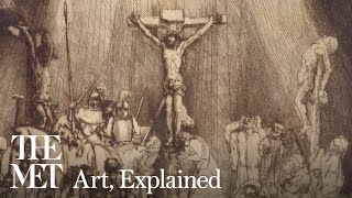 Rembrandts interpretation of the crucifixion changes how you look at people  Art Explained [upl. by Marjory]