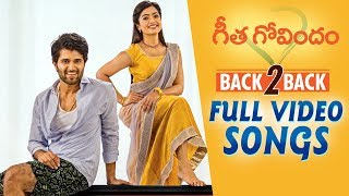 Vachindamma Video Song With Lyrics  Geetha Govindam Movie  Vijay Devarakonda Rashmika [upl. by Littlejohn]