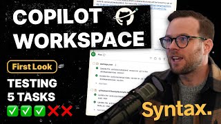 Copilot Workspace First Look amp Test [upl. by Mairb]