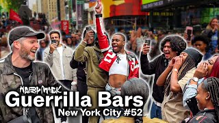 Every Freestyle Is Unique  Harry Mack Guerrilla Bars 52 New York City [upl. by Etiam]