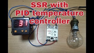 Temperature control through SSR with PID controller Bs electrical [upl. by Perusse]