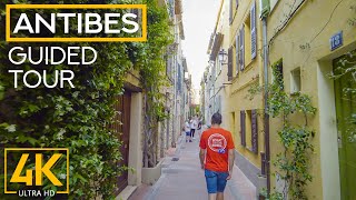 Discovering Antibes with a Local Guide  4K Guided Walking Tour in Ancient City of French Riviera [upl. by Nitsyrc]