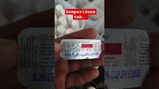 Domperidone tab 👩‍⚕medicine pharmacy medicaleducation pharmamedicine [upl. by Nirrac330]