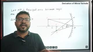 Ray Optics Mirror equation complete derivation [upl. by Martinez]