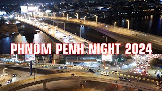 4K Wow Amazing Phnom Penh Cambodia Sun amp Moon Hotel 2024 Nightlife [upl. by Fawne357]