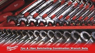 MILWAUKEE® Ratcheting Combination Wrench Sets Testimonial [upl. by Llirrehs]