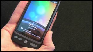 HTC Desire Mobile Phone  Part 2  Setup Video [upl. by Rodolph385]