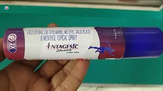 Intagesic Advance Spray  DICLOFENAC DIETHYLAMINE METHYL SALICYLATE amp MENTHOL TOPICAL SPRAY Uses [upl. by Kimberlee]