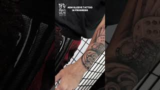 Arm tattoo sleeve in progress [upl. by Astrid]