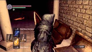 Dark SoulsAnor LondoHow to get Havels Armor GreatShield and Occult Club [upl. by Nicks]