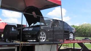 2006 Saab 93 Aero Dyno VTuner Stage 0 [upl. by Buford]