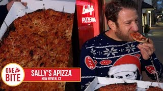 Barstool Pizza Review  Sallys Apizza New Haven CT [upl. by Peirsen]