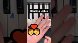 Blinding Lights  The Weekend  Tutorial Part 14 piano klavier pianotutorial [upl. by Tolliver163]