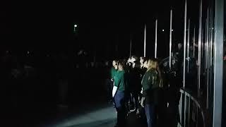 Dickens Choir Singing the National Anthem at Elmira Hockey Game 02242019 [upl. by Nylrad]