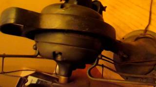 Antique GE Electric Oscillating Fan circa 1916 [upl. by Horodko533]