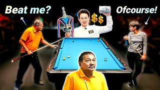 Chinas quotQueen of Money Gamequot Thinks She Can OUTPLAY the Great EFREN REYES [upl. by Henni]