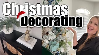 NEW HOUSE CHRISTMAS DECORATING  HOW TO DECORATE FOR CHRISTMAS  IDEAS [upl. by Notfilc575]