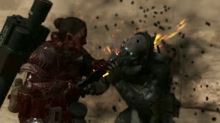 All special CQC moves against Parasite units MGSV [upl. by Nire204]