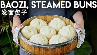 Steamed Bao Buns Recipe  How To Make Bao Buns  with veg and non veg stuffings [upl. by Valerlan981]