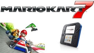 Mario Kart 7 nintendo 2DS gameplay [upl. by Aem921]