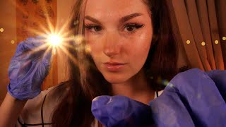 ASMR Sleep Clinic  Visuals Light Triggers Camera Scratching amp Many More Part 1 [upl. by Blake686]